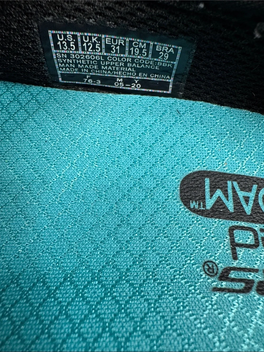 Skechers Black Mary Jane Slip-On with Teal Insole EUC 13.5